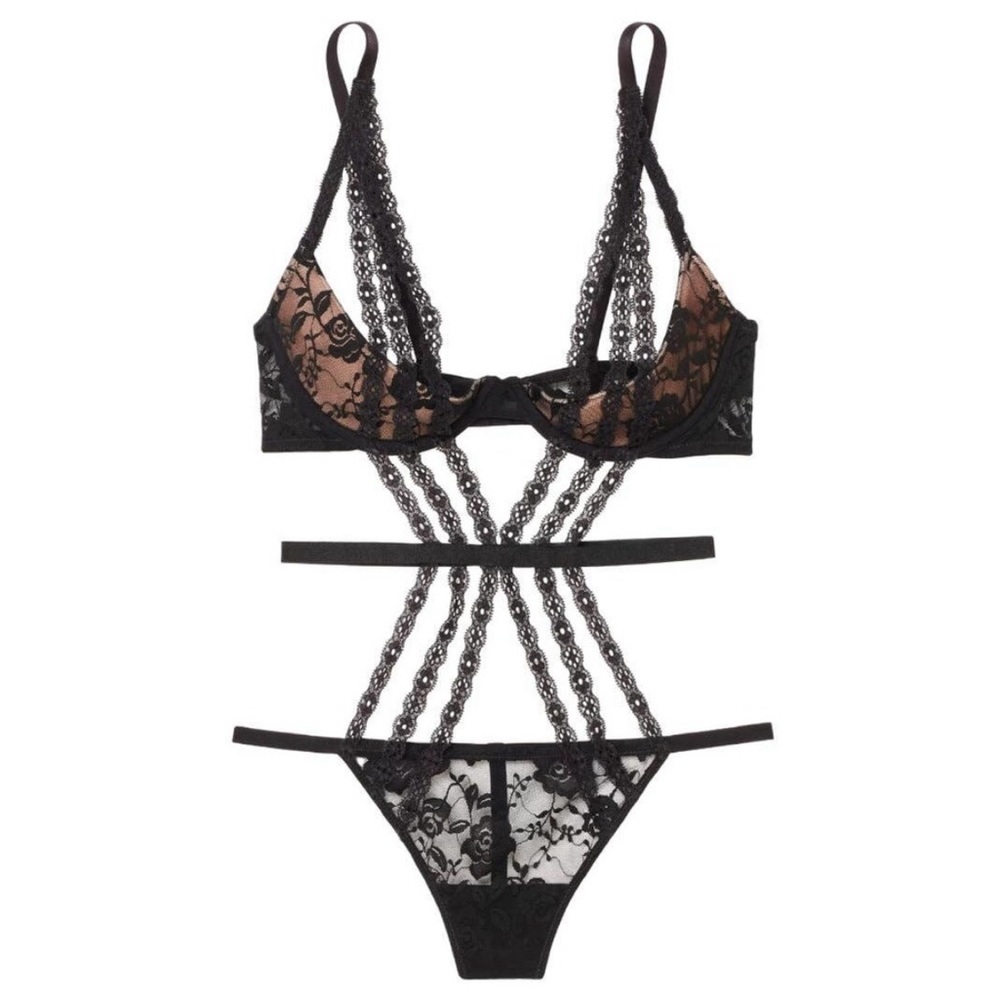 NWT Adore Me Lace Bodysuit